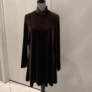 Ducci Brown Velveteen Dress